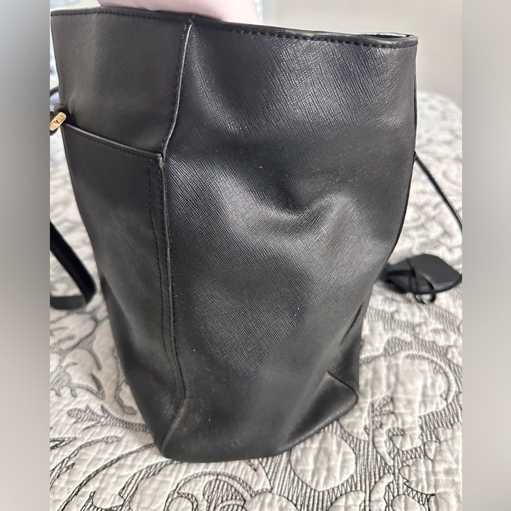 TORY BURCH ROBINSON TOTE BAG Black - Picture 3 of 13